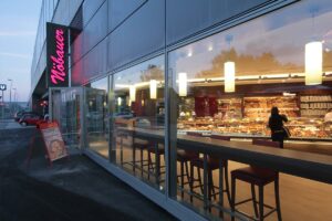 22, U2-Station Aspernstraße Bäckerei & Konditorei - Stehcafé