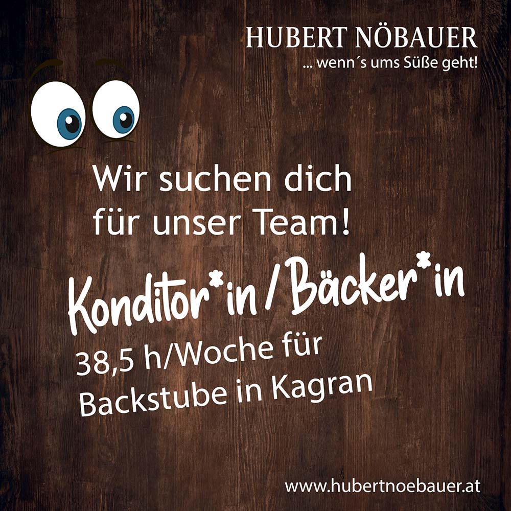 Konditor*in oder gelernten Bäcker*in gesucht