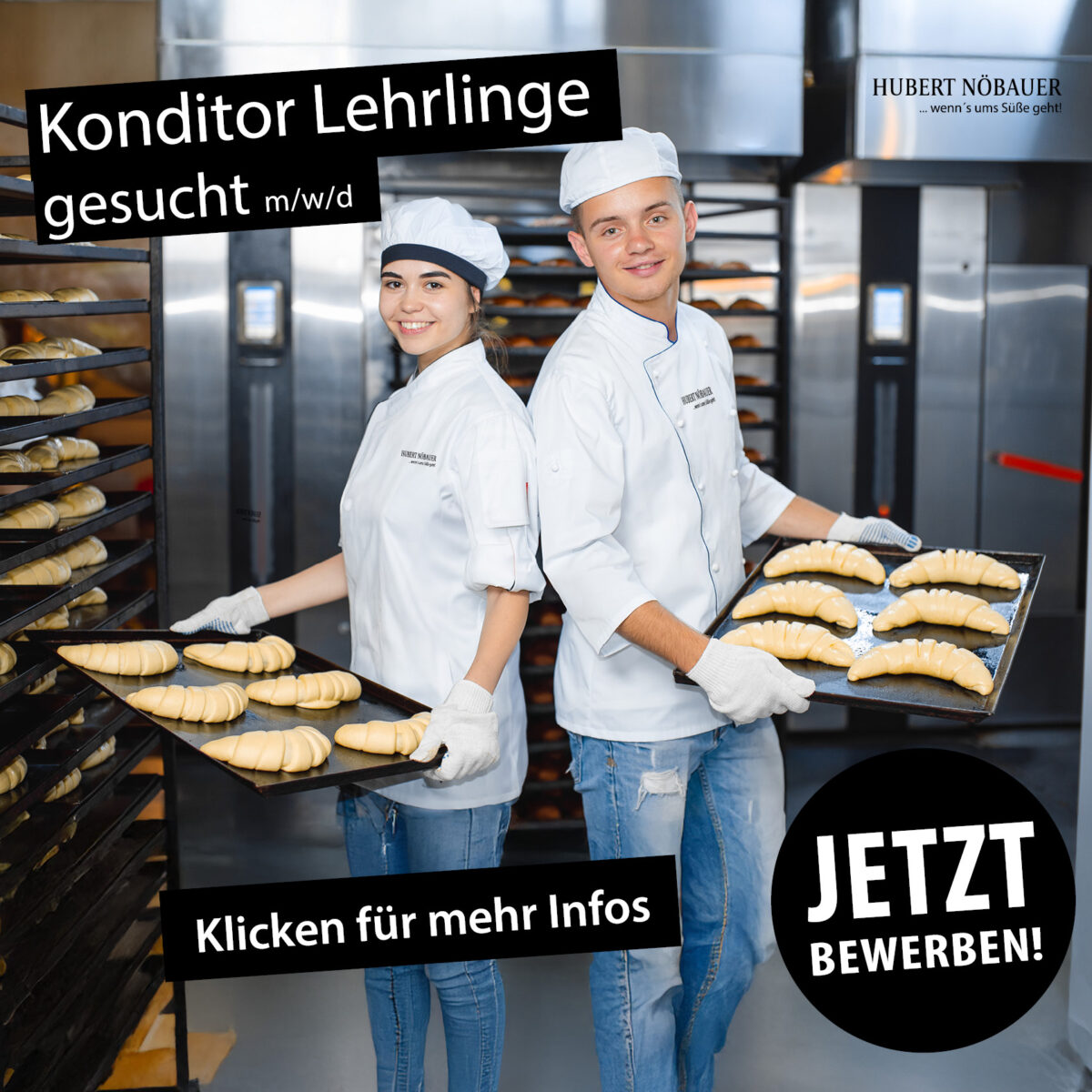Konditor Lehrling gesucht - Hubert Nöbauer