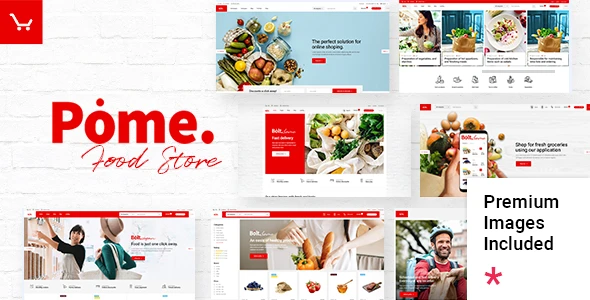 Pome – Food Store & Grocery Marketplace WordPress Theme