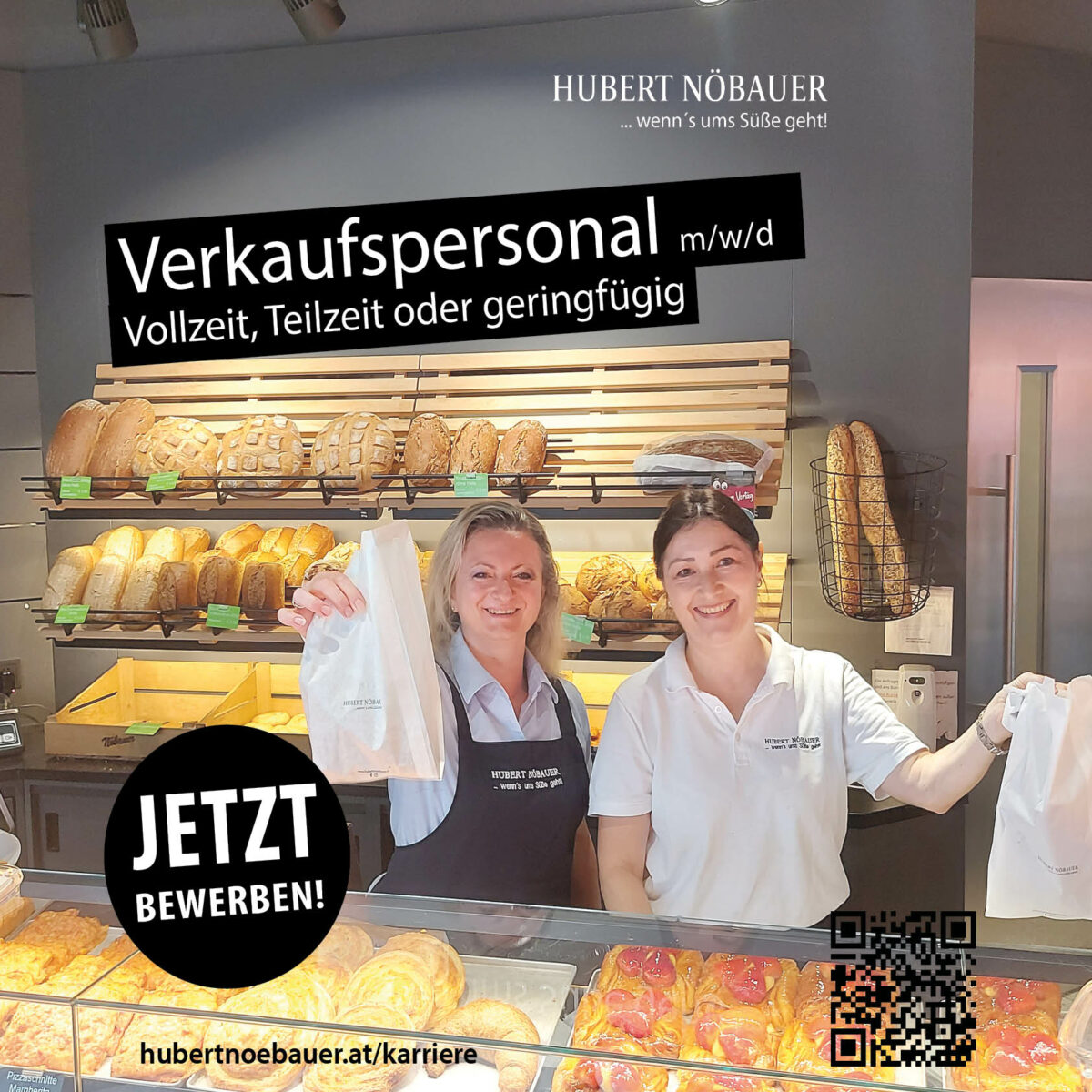 Verkaufs- & Servierpersonal gesucht - Hubert Nöbauer